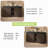 59.6'' Freestanding Double Sink Bathroom Vanity With Quartz Top