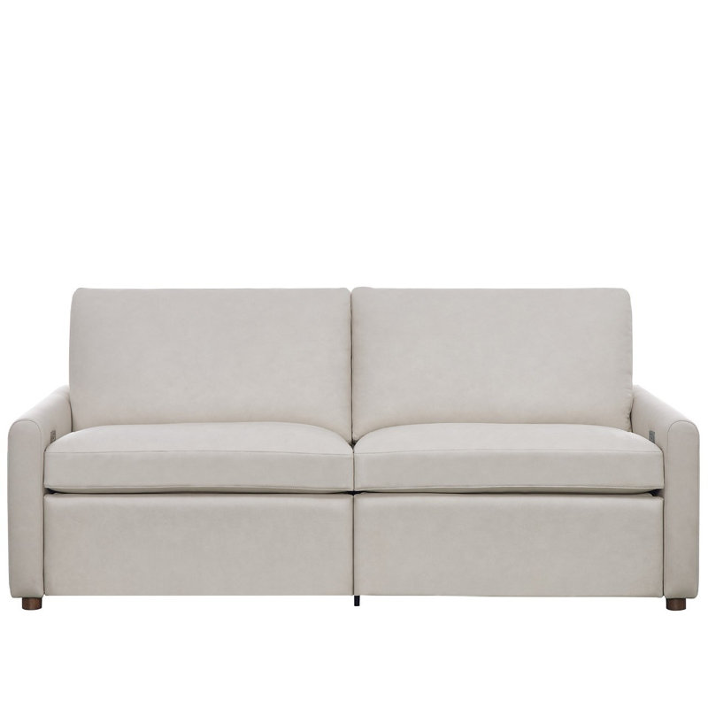 Canapé inclinable en cuir Hyham Markham