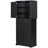 Bathroom Storage Cabinet with Multi-Functional Storage Space, Drawer with Slide Rails, Adjustable Shelf, Black