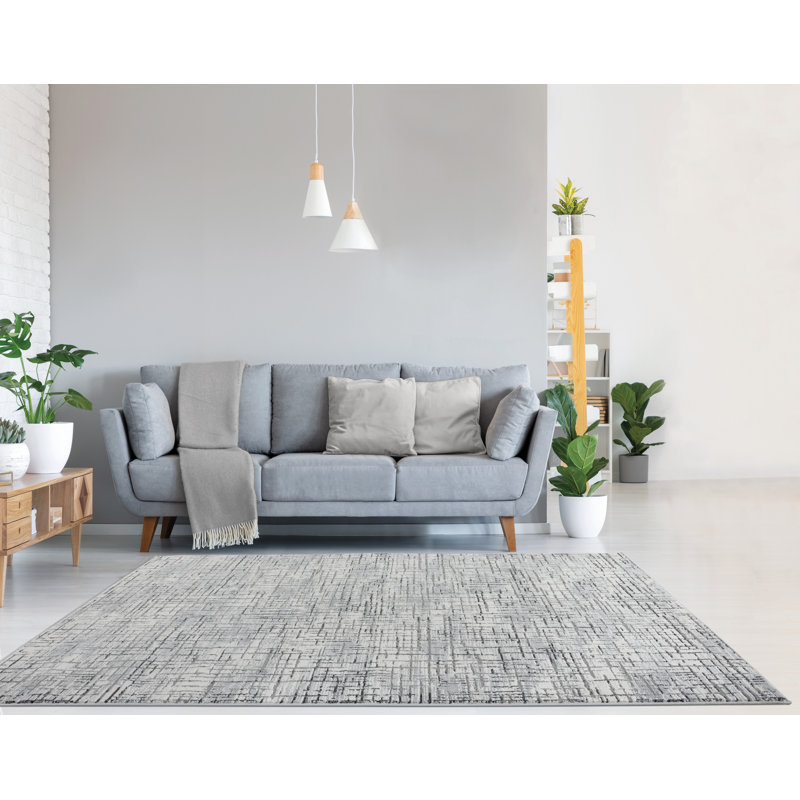 United Weavers Falzini Eli Grey Area Rug 7'10" x 10'6"