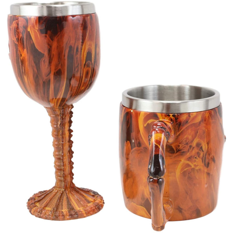 Menguc 5oz. Stainless Steel Goblet