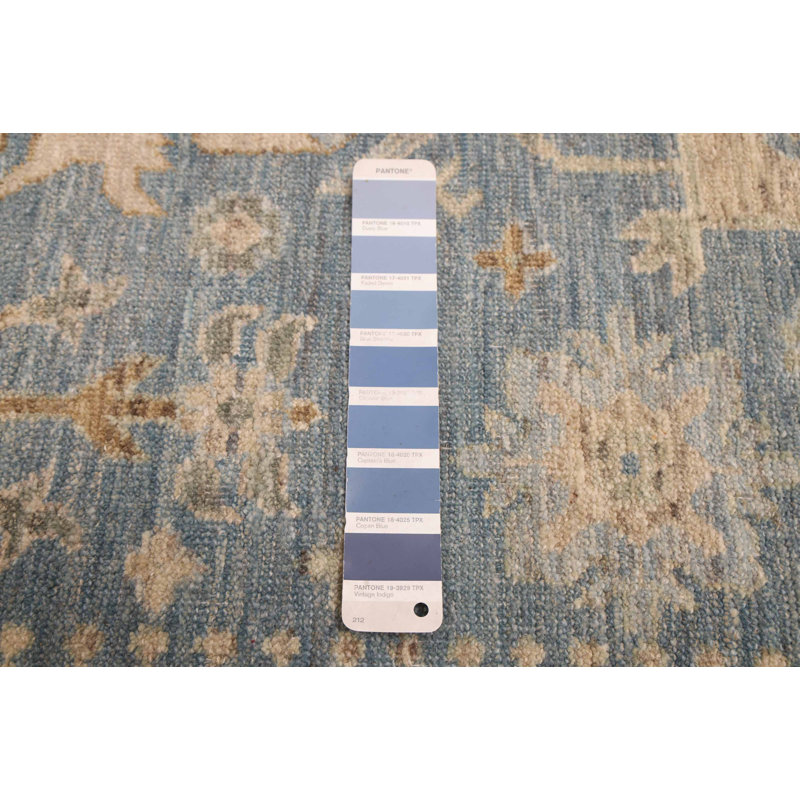 Tapis bleu Jamshidpour 8 pi 1 po x 10 pi 2 po