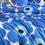 Marimekko Unikko Blue Cotton Reversible Comforter Set-445587414