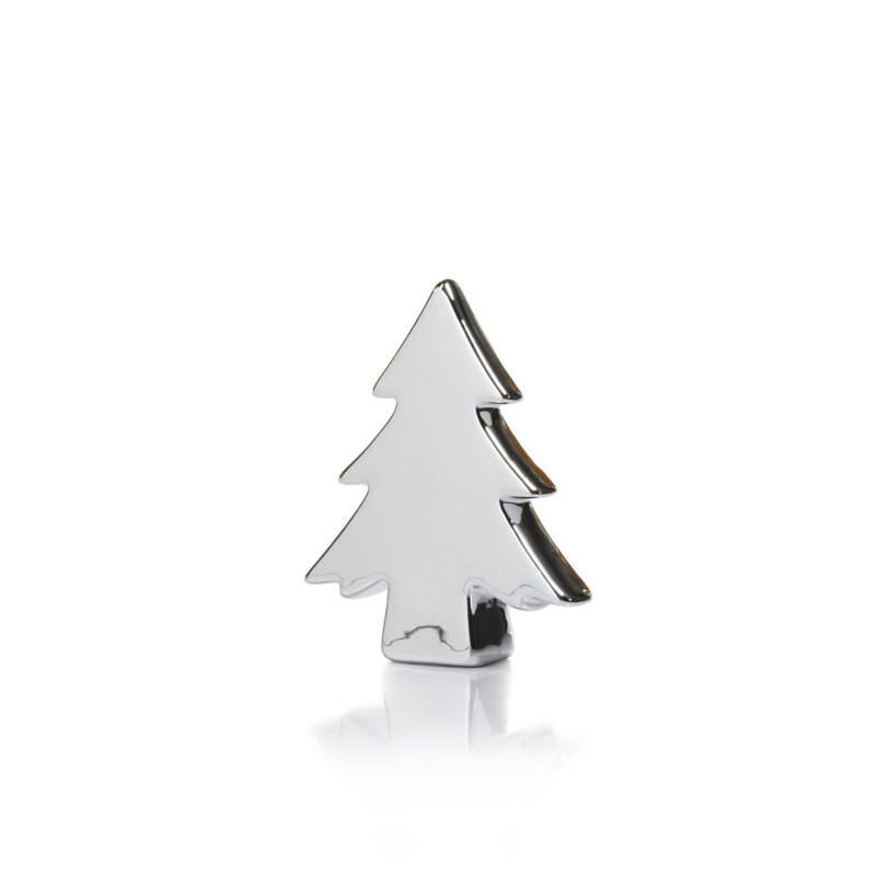 Christmas Tabletop Tree, Silver