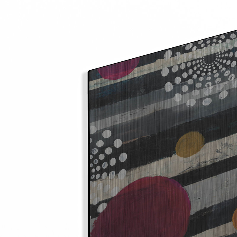 Art mural luxueux «Harmony 1» par Cheryl Warrick, 12 po x 12 po