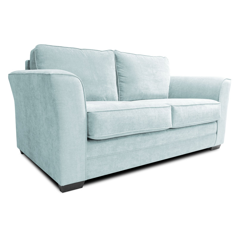 Belvidere 2 Seater Cotton Sofa Bed, Sky