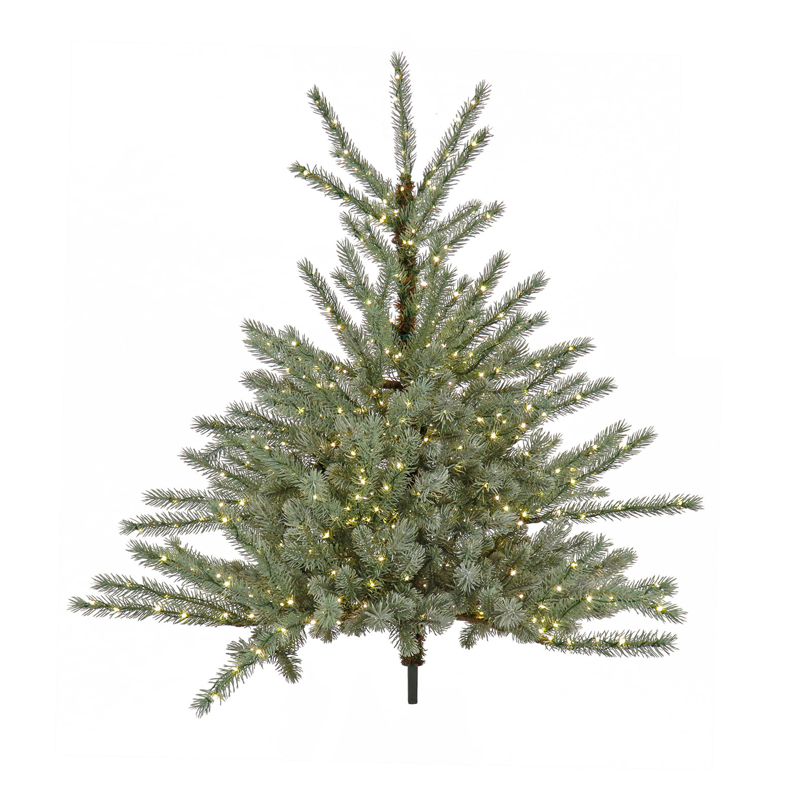 Blue 4' Pre-Lit Spruce Tree