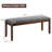 Jaekwon Linen Fabric Upholstered Bench