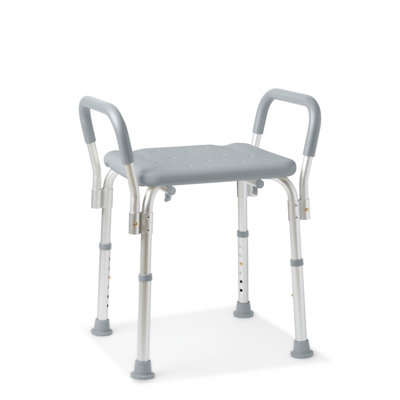Knockdown Shower Chair With Arms Without Back