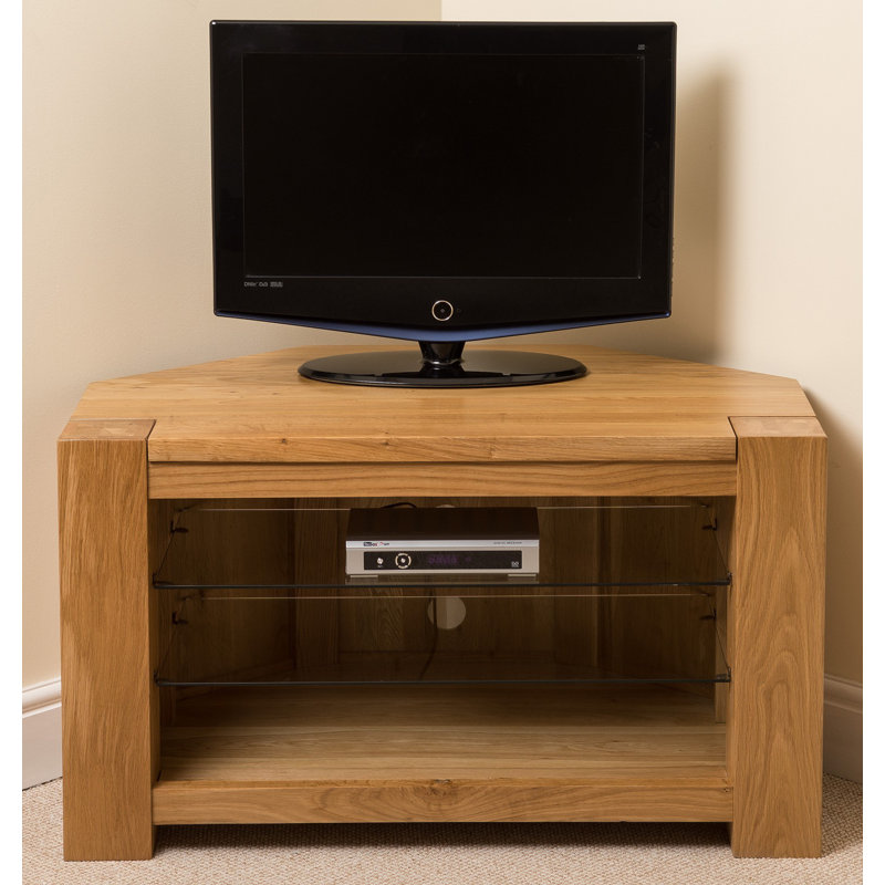 Hagan Unfinished Corner TV Stand for TVs up to 43"