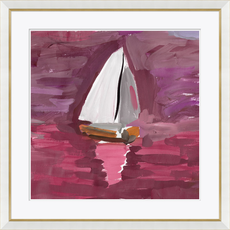 Peut-être par Dana Gibson - peinture encadrée sur papier