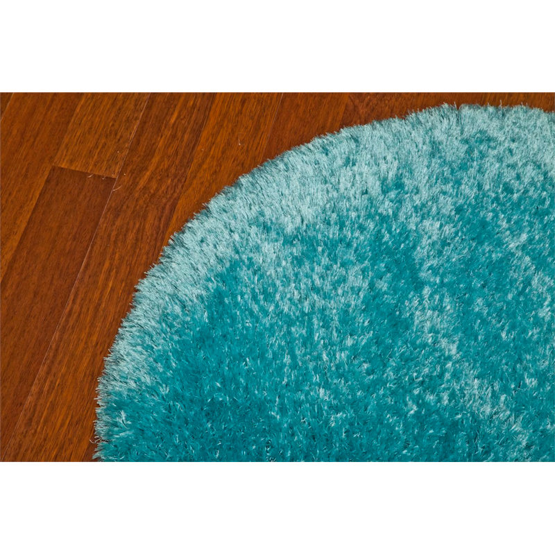 Tapis rond en coton Tulisia, Rond 8 pi 2 po