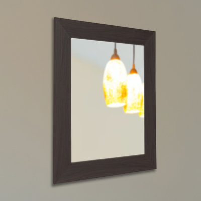 Engineered Wood Flat Wall Mirror