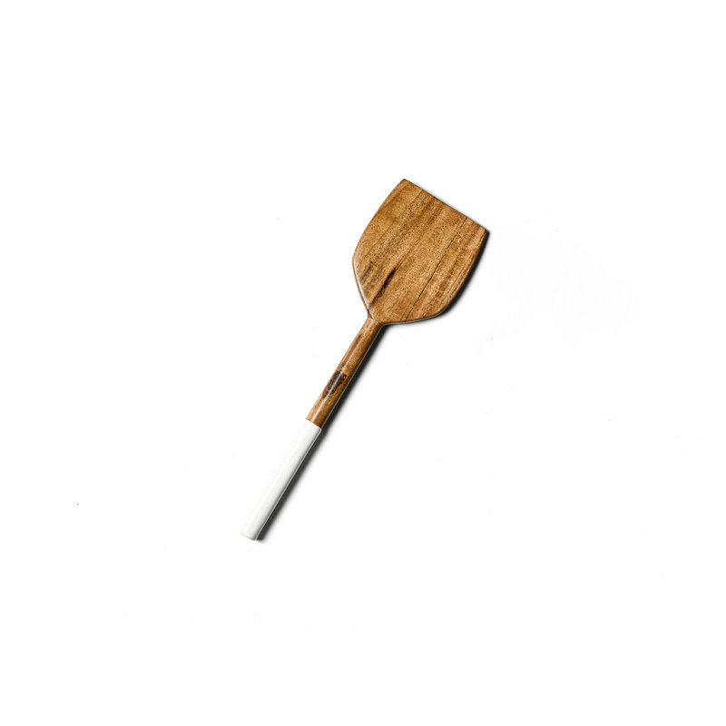 Spatule blanche en bois