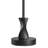 15.35" Solid Wood Table Lamp with Scallop Shade for Living Room Bedroom, Bedside Table