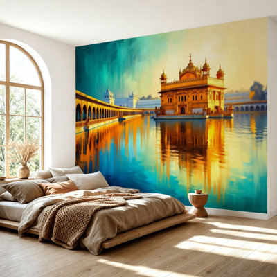 Papier peint adhésif autocollant Golden Temple Amritsar India