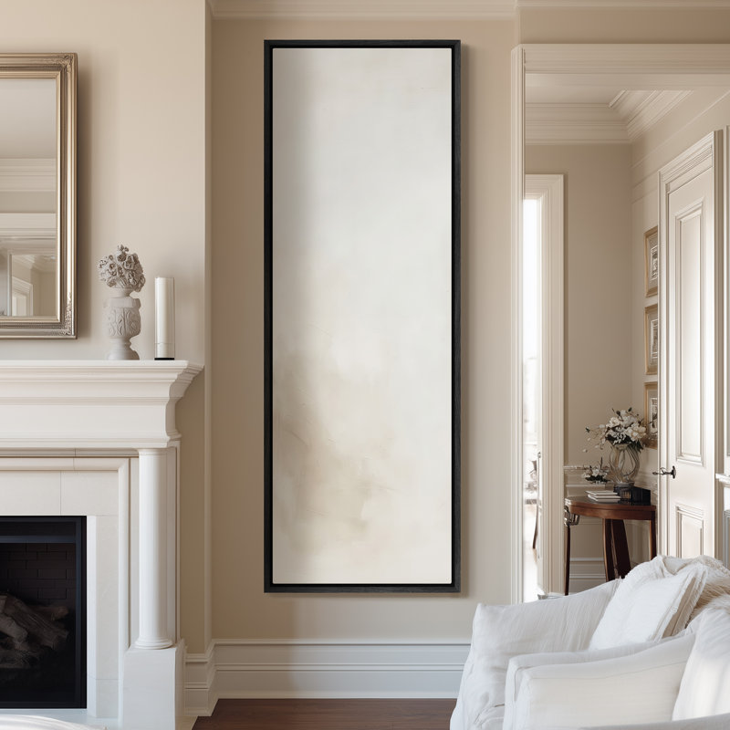 Extra Large Framed Canvas Wall Art - Vintage Wall Prints for Bedroom, Black