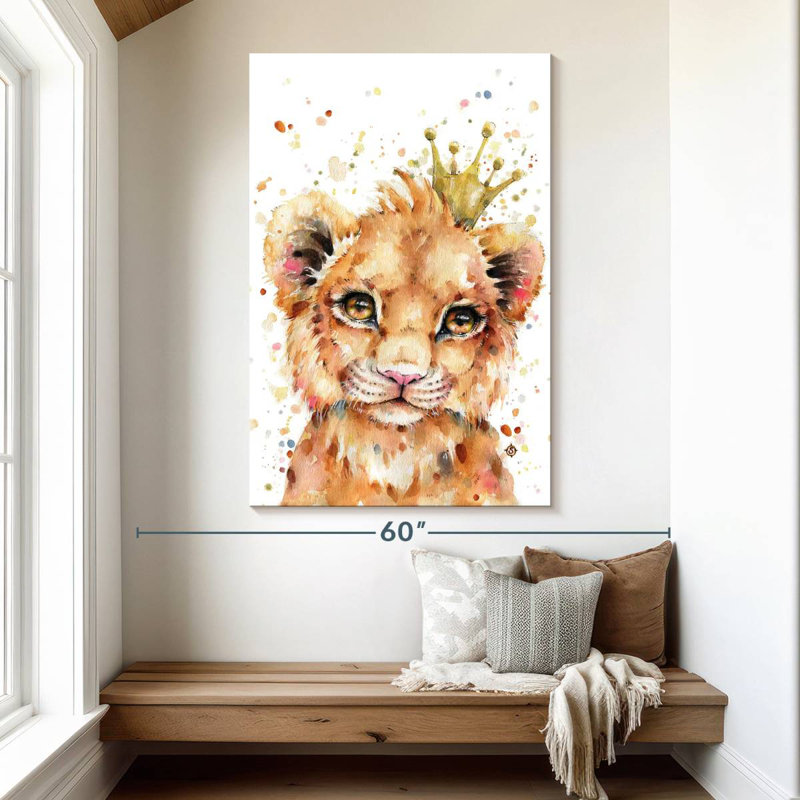 Brampt Little Lion, 51" H x 34" W
