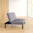 Iselys Twin 64'' Upholstered Convertible Sofa-2100258098