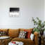 «Dripping Black & White Color Blocks», reproduction d'art sur toile de qualité supérieure, art mural moderne 24 x 24 po