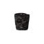 Black Wash Solid Wood Accent Stool