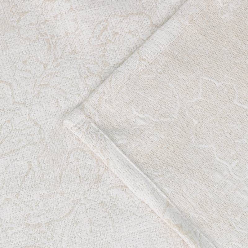  Rideau de douche Shelley, Motif floral taupe