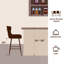 Ensemble de 2 tabourets de bar touffetés-517073341