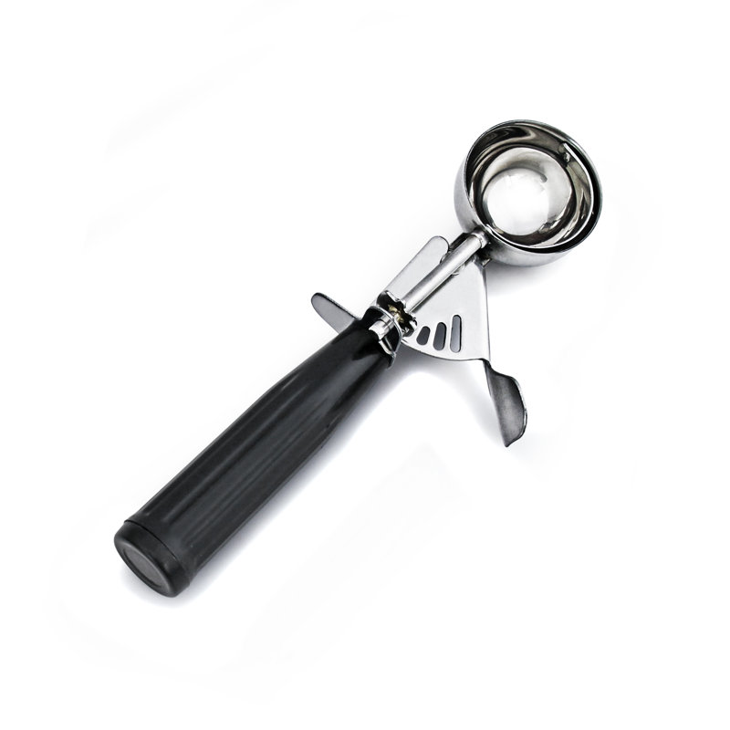 Cuillère à crème glacée Cuisinox Disher, H 1,2 po x l 8 po x P 1,8 po, Noir