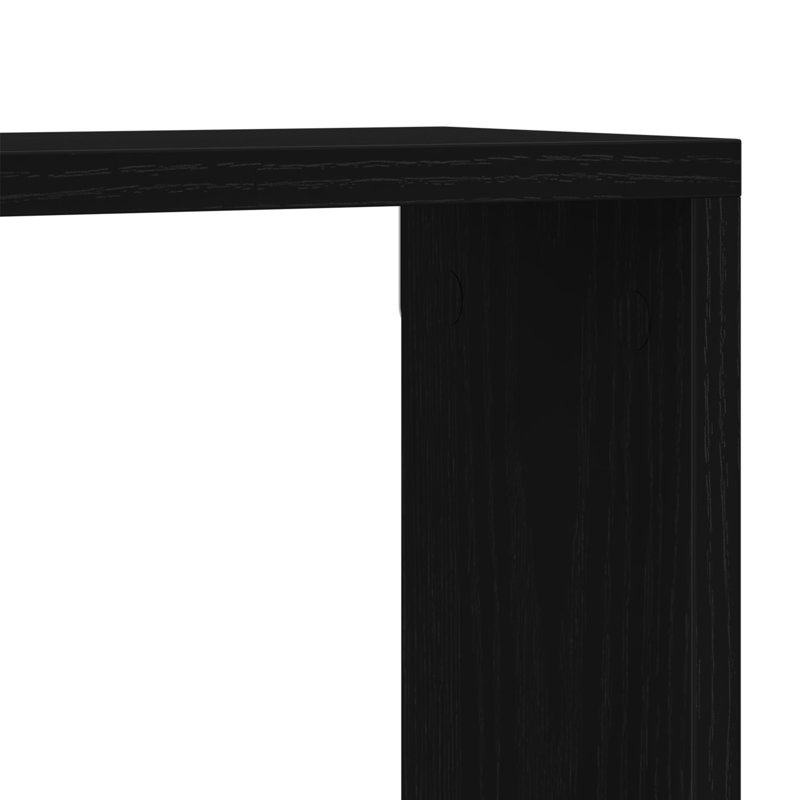 Floating Shelf, Black, 26cm H x 80cm W x 15cm D
