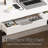 Home Office Desk With Hidden Cable Management And 2 Drawers