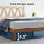 Base de lit en bois massif avec tête de lit-1858757926-1855414991