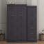 Lit escamotable avec garde-robe et tiroirs, lit de rangement, peut être plié dans une armoire-1913564269