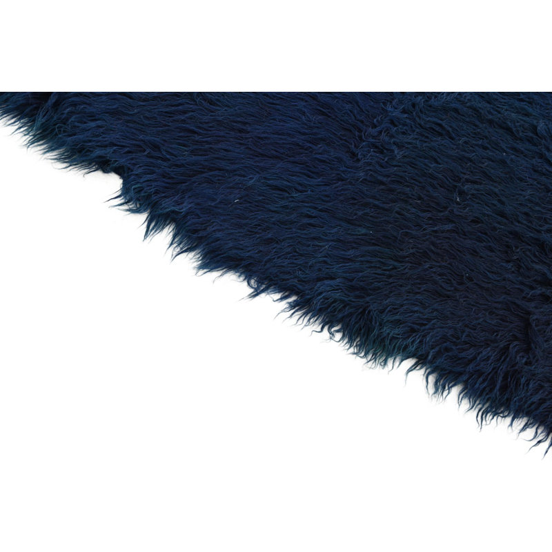 Tapis bleu marine Nick