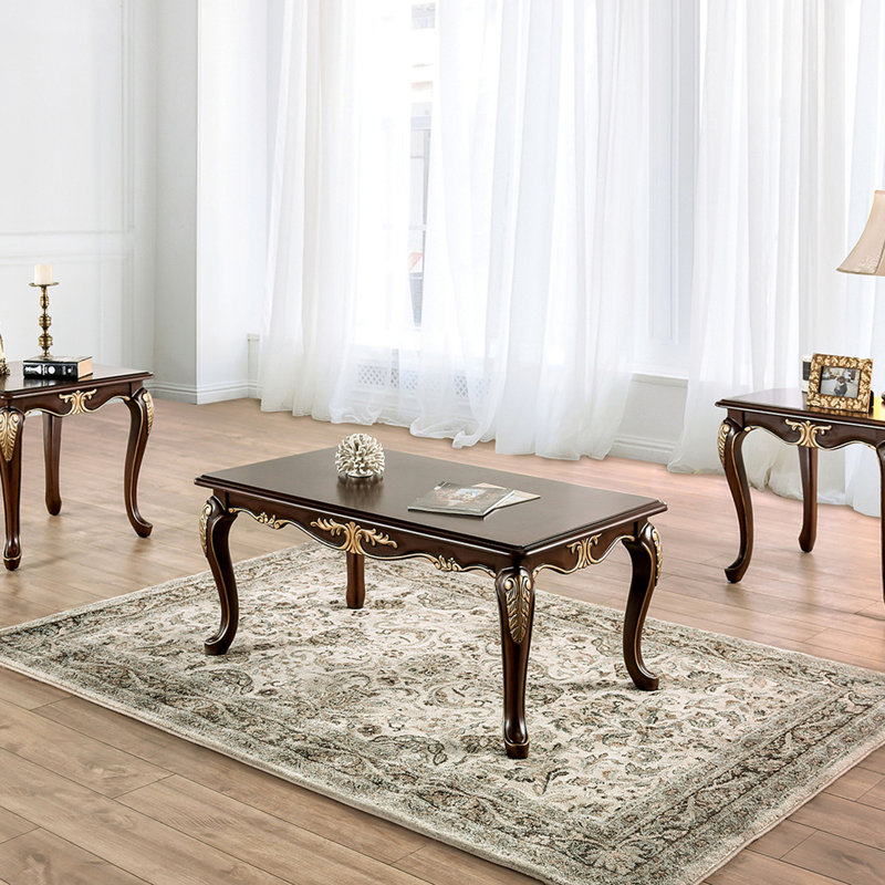 Table basse de style traditionnel 1pc