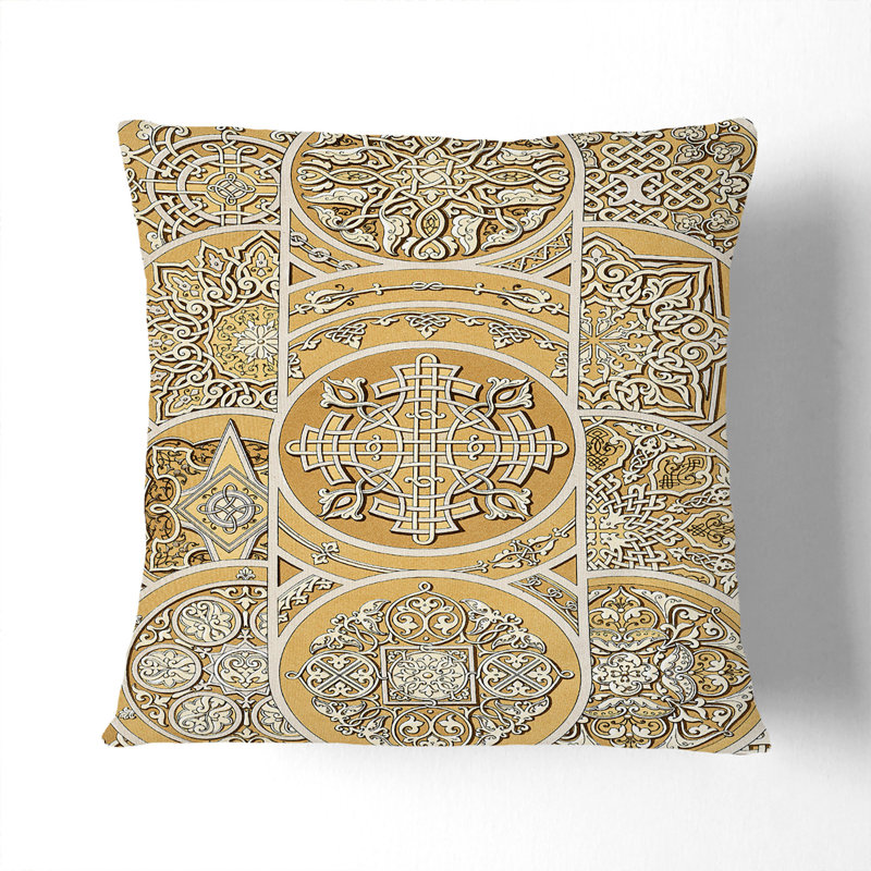 Square Throw Cushion, 40cm H x 40cm W x 15cm D