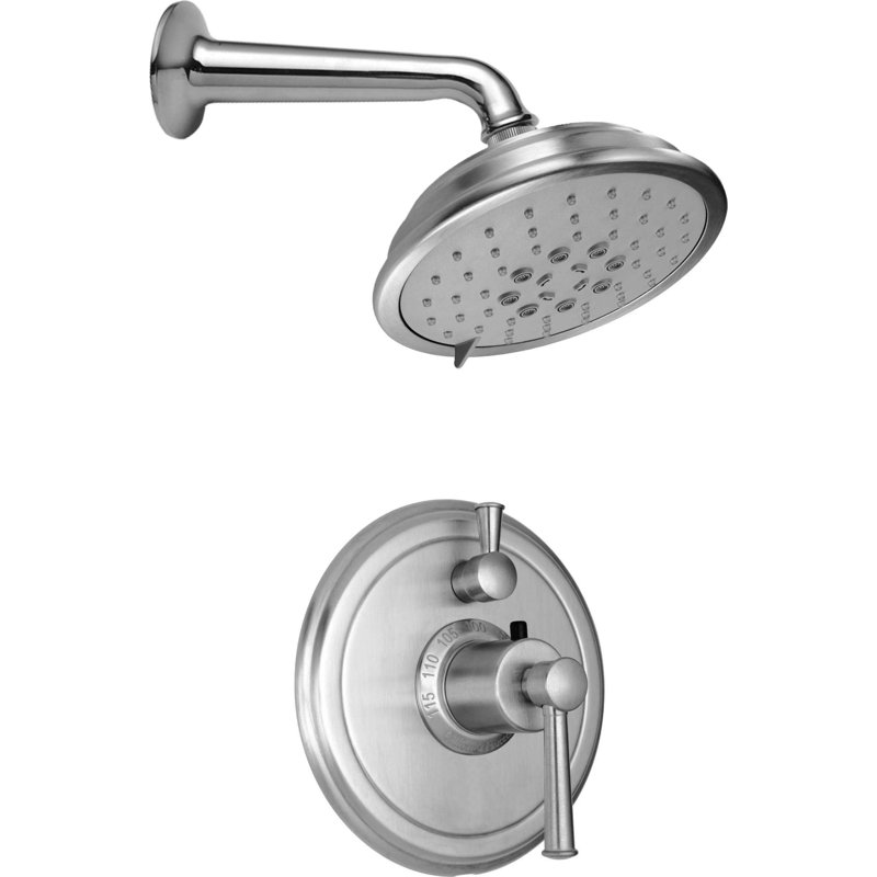 Miramar 2.0 GPM Shower Faucet, Satin Nickel, 2.5 GPM