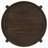 Mavis Dark Brown Round End Table