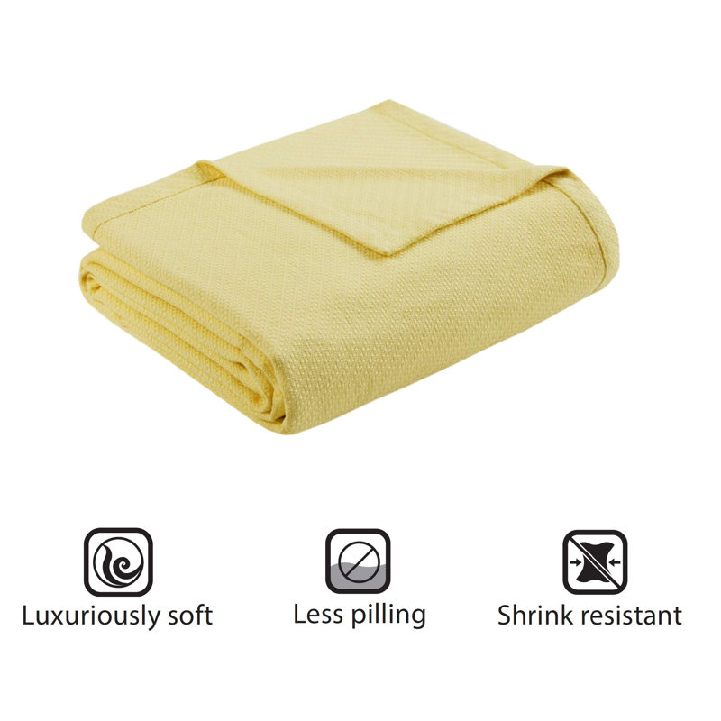 Couverture en duvet synthétique Coleman Heiq Smart, Double, Jaune
