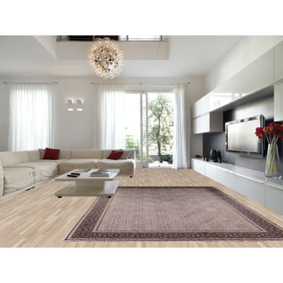 Tapis turc traditionnel en soie All-Over 10x13