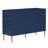 Ruslans 47.75'' Wide Sideboard With 3 - Door High Gloss Cabinets-478330663