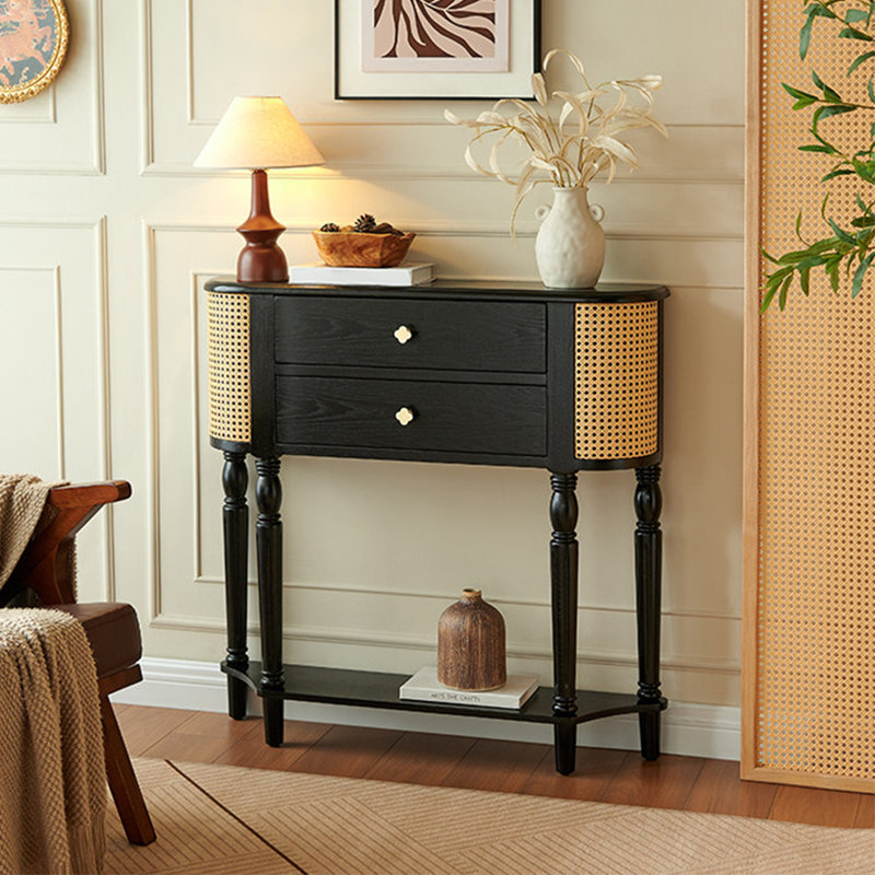 Console Retro Minimalist, H 35,43 po x l 35,43 po x P 7,87 po