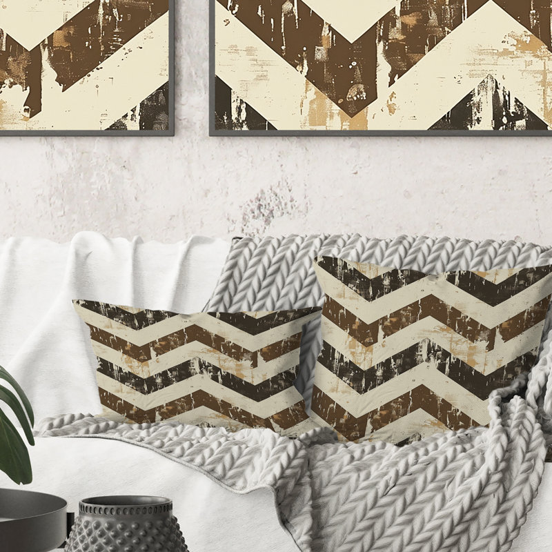 Coussin Chevron Delight IV - Glam