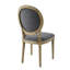 Chaise rembourrée Baril-445823134