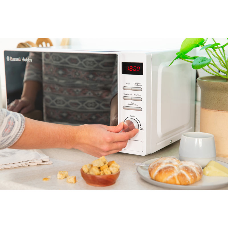 Russell Hobbs Rhm2079a 20 Litre Digital 800w Microwave, White