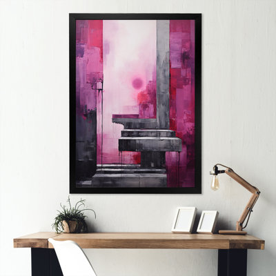" Fuchsia Facades Skyscraper Horizon III "