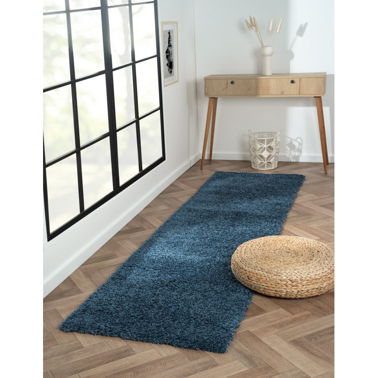 Lush Dark Blue Rug