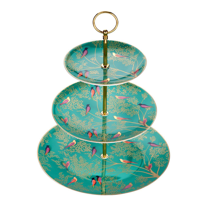 Sara Miller, Chelsea - Bone China 3 Tier Cake Stand