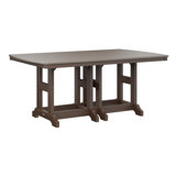 Berlin Gardens Garden Classic Rectangular Bar Table