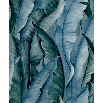 Abhia 10.05m x 53cm Textured Matte Wallpaper Roll