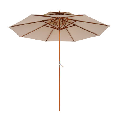 Octagonal 2.5m Market Parasol
